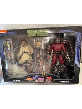 Teenage Mutant Ninja Turtles Splinter vs. Shredder Actionfig